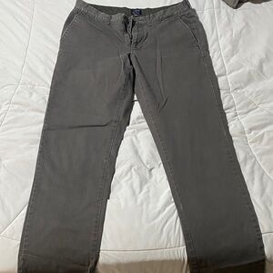 J. Crew Men's Charcoal Chinos 30x32